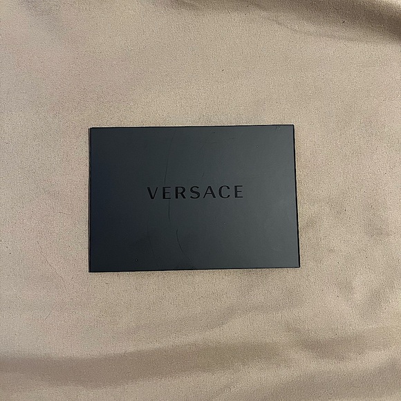 VERSACE Card Packaging, Black, Medusa logo - Picture 3 of 3